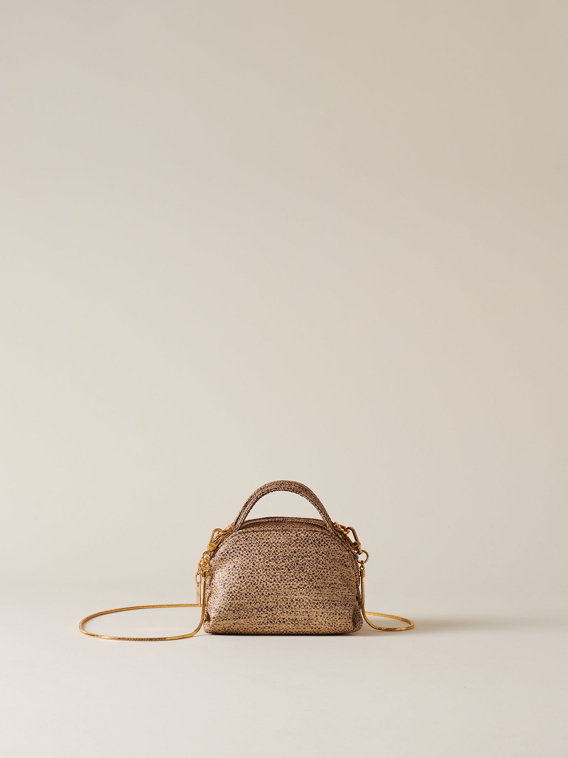 RANDEBOO Minimal boston bag ダークブラウン