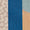 SCARF 90X90 - LIPSTICK/SABBIA/TANGERINE