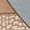 SCARF 90X90 - BEIGE/TANGERINE