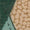 FOULARD 50 X 50 - KAKI/MARINE/FOREST