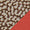 BUTTERFLY KEYCHAIN - BEIGE/RED PAPAYA