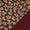 PORTAFOGLIO SMALL ZIP AROUND - OP NATURALE/MERLOT