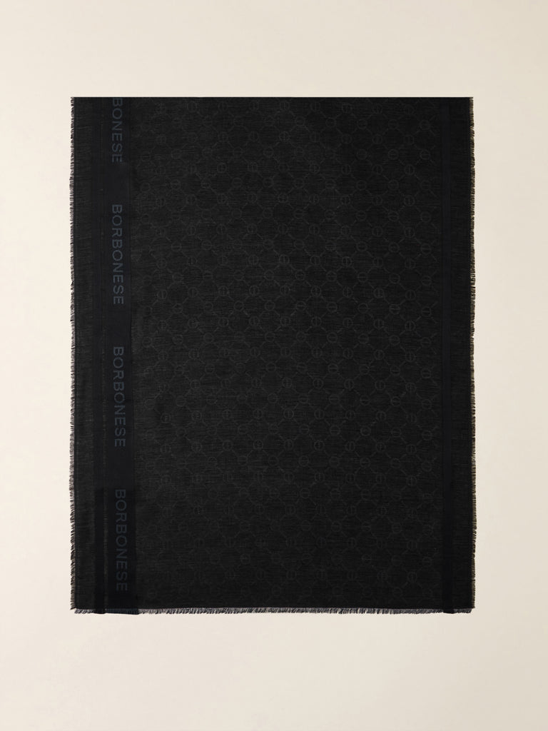 Wool Blend Scarf - STOLE - Borbonese