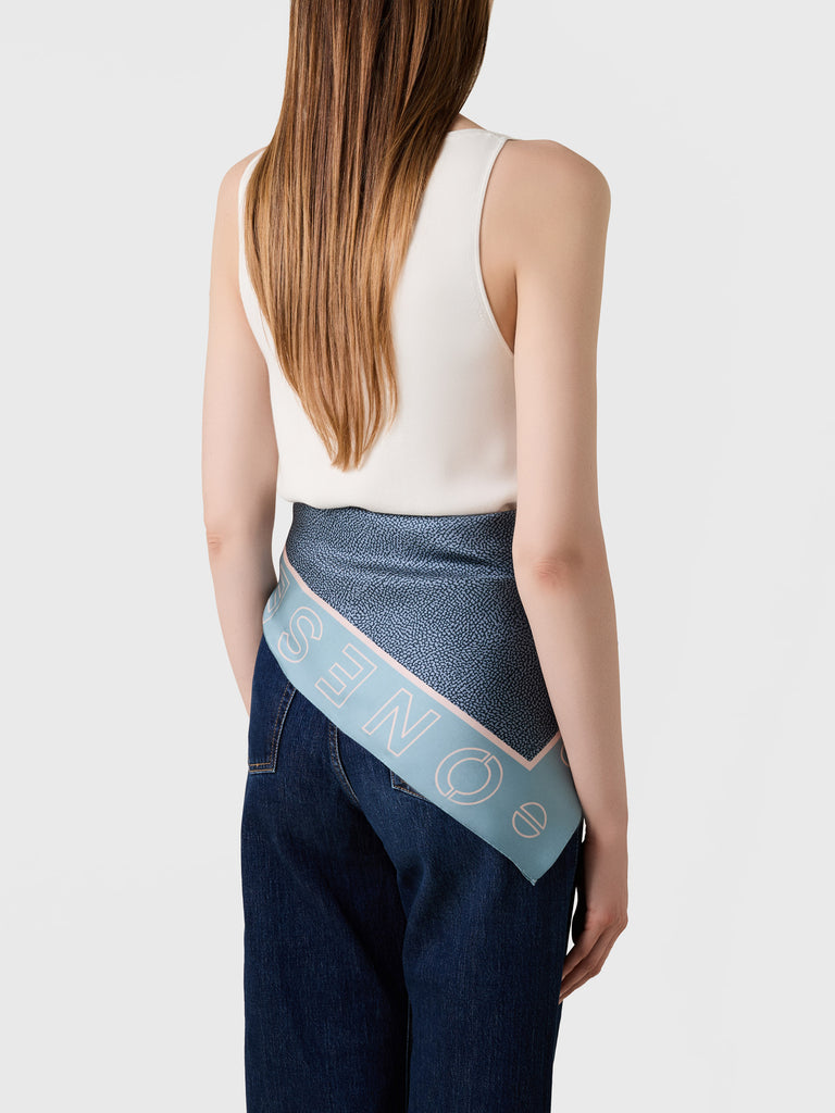 Silk Foulard - FOULARD 90 X 90 - Borbonese
