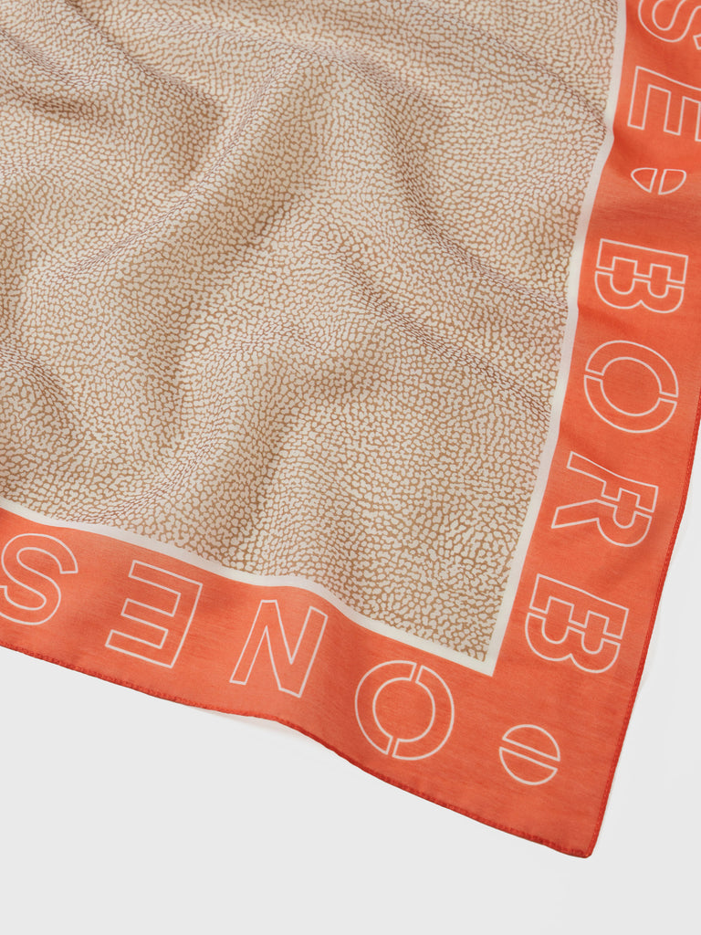 Foulard di Misto Cotone e Seta - SCIARPA 170 X 40 - Borbonese