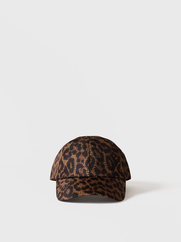 Hat in Op and animal print fabric - HAT - Borbonese