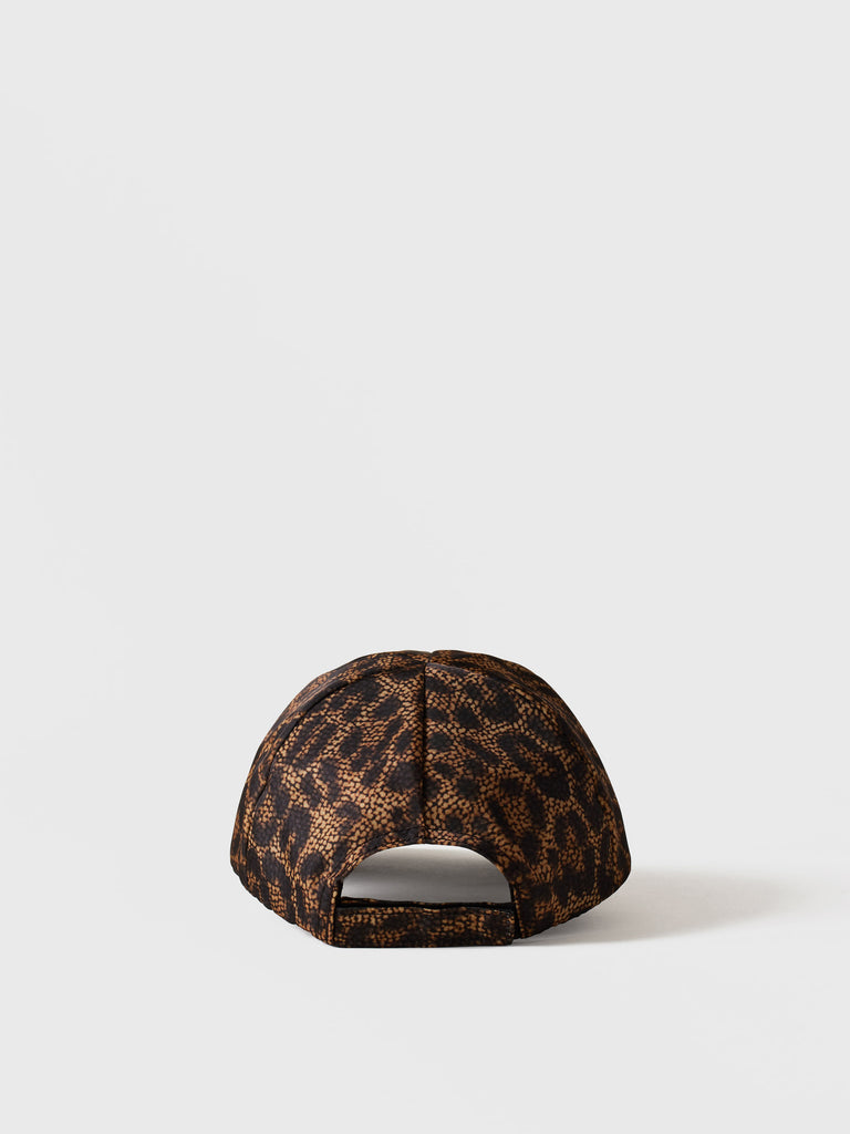 Hat in Op and animal print fabric - HAT - Borbonese