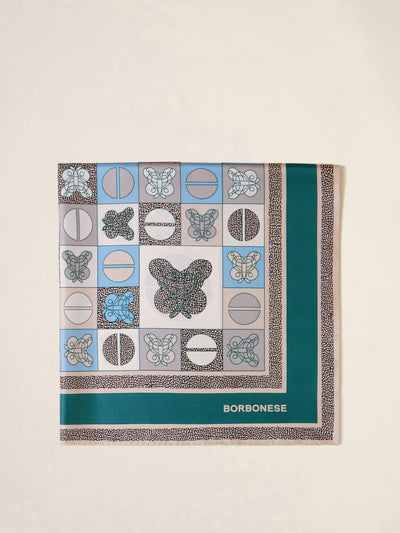 Borbonese 81 Foulard Iconic 90X90 Tessile Default Title_1