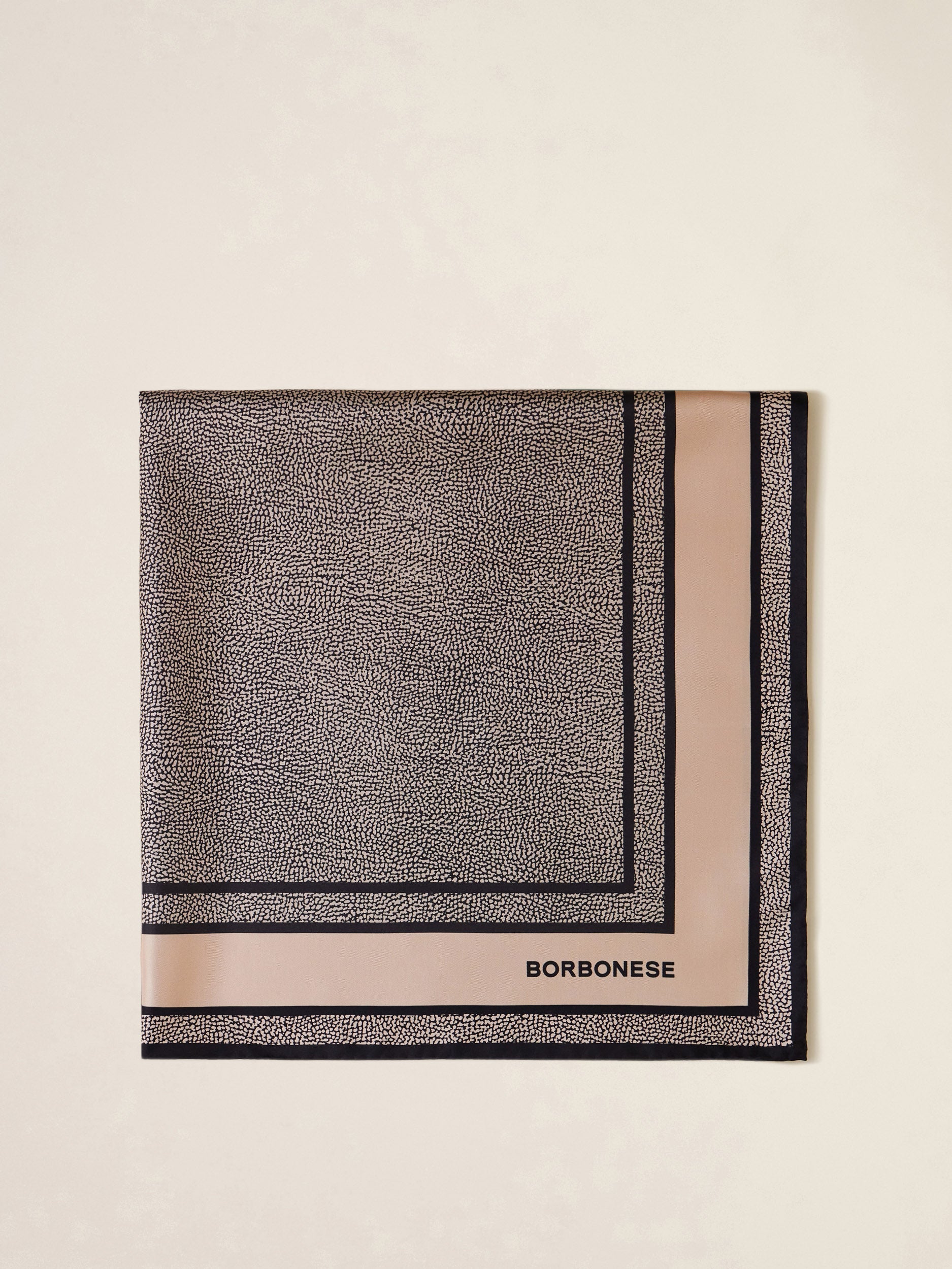 Borbonese 94 Foulard Double L Edition 90X90 Tessile Default Title_1