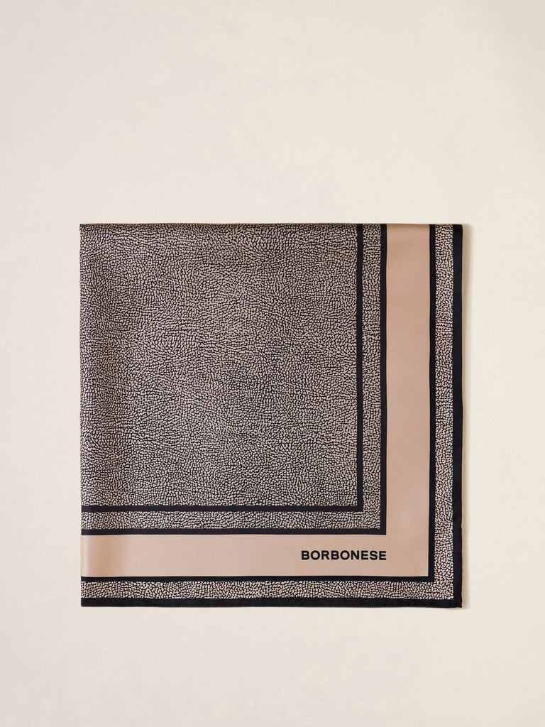Borbonese 94 Foulard Double L Edition 90X90 Tessile Default Title_1