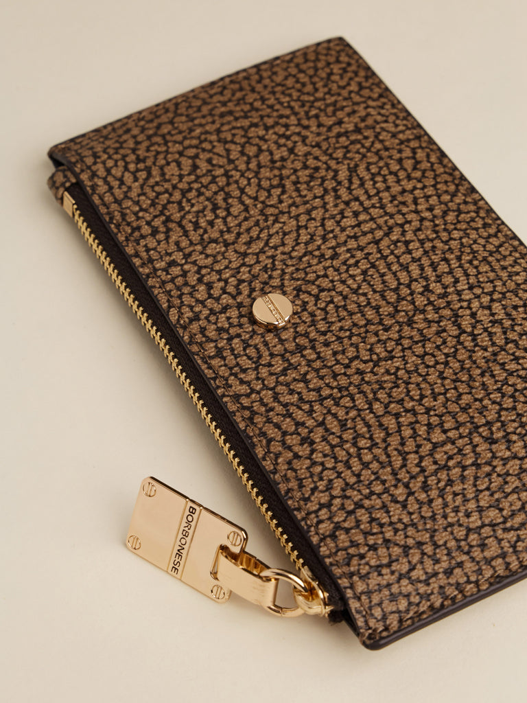 Busta portacarte di Tela rivestita OP - PORTA CARTE DI CREDITO - Borbonese