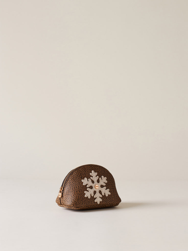 BUSTINA PORTACHIAVI FIOCCO DI NEVE