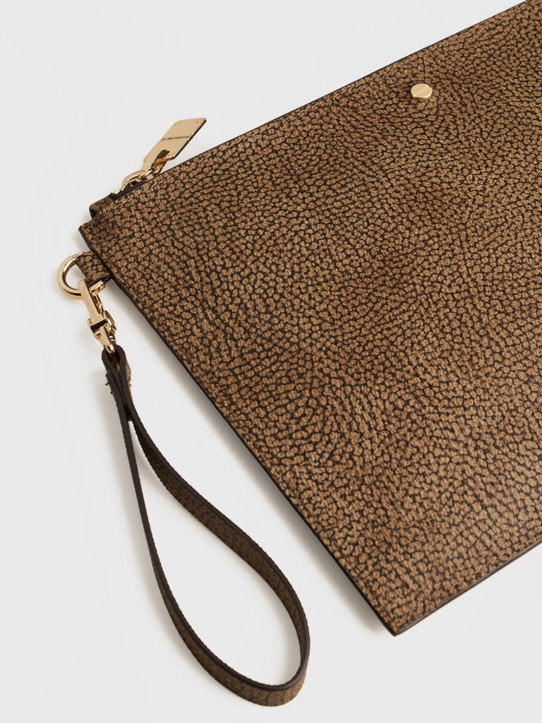 Pochette di Tela Rivestita OP - BUSTA LARGE  - Borbonese