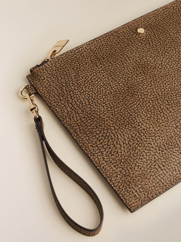 Pochette di Tela Rivestita OP - BUSTA LARGE  - Borbonese