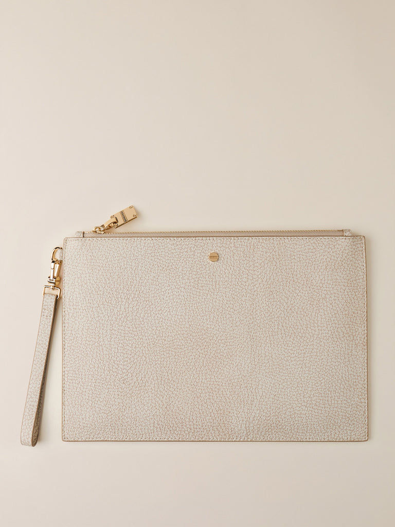 Pochette di Tela Rivestita OP - BUSTA LARGE  - Borbonese