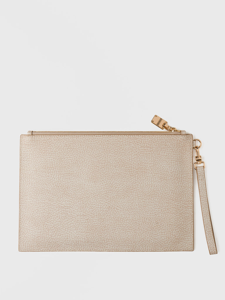Pochette di Tela Rivestita OP - BUSTA LARGE  - Borbonese