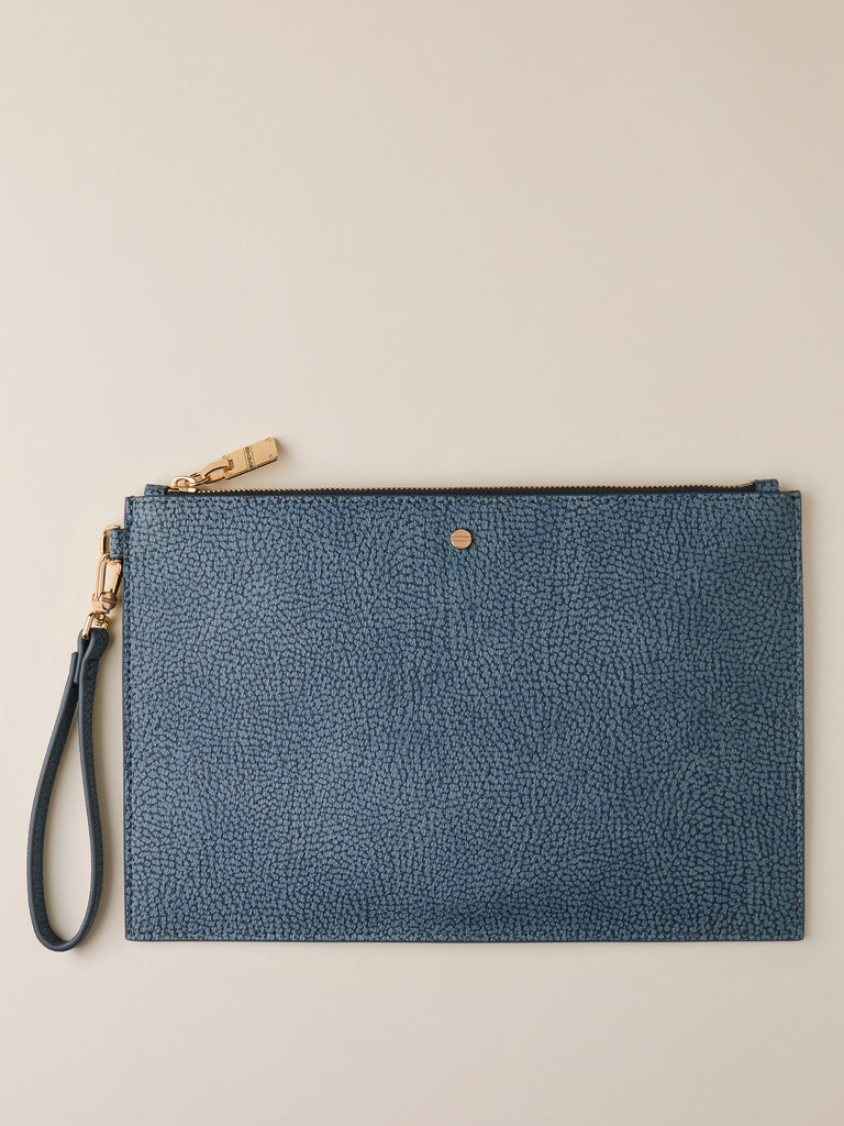 Pochette di Tela Rivestita OP - BUSTA LARGE  - Borbonese