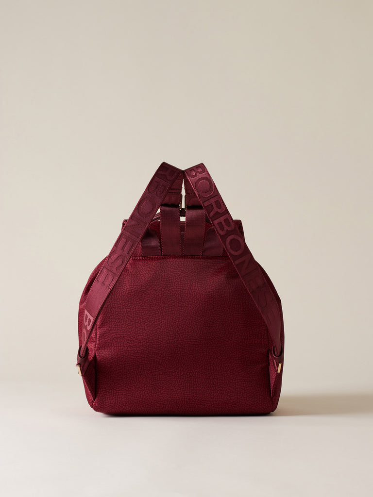 Zaino di Tessuto riciclato OP - FOLD ZAINO MEDIUM - Borbonese