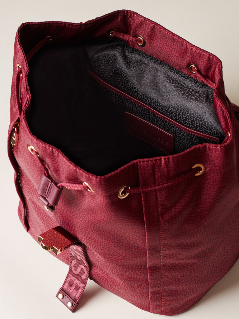 Zaino di Tessuto riciclato OP - FOLD ZAINO MEDIUM - Borbonese