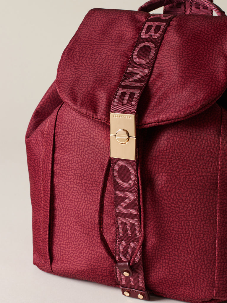 Zaino di Tessuto riciclato OP - FOLD ZAINO MEDIUM - Borbonese