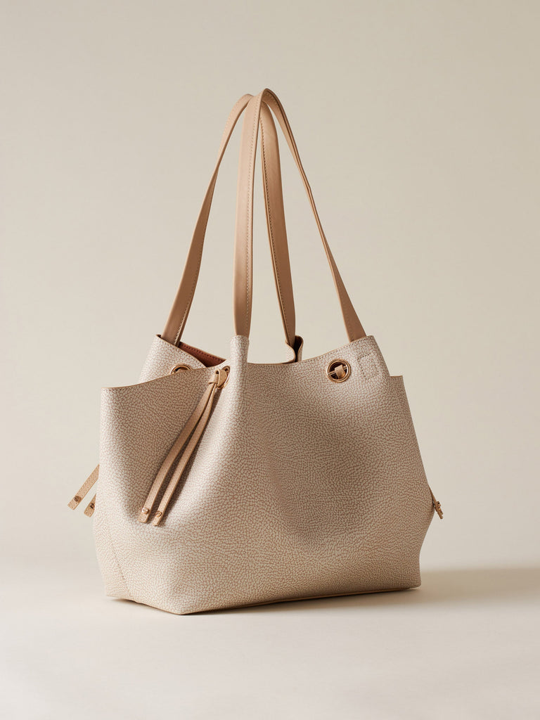 Borbonese 910100560022c75 maree shopper medium_3