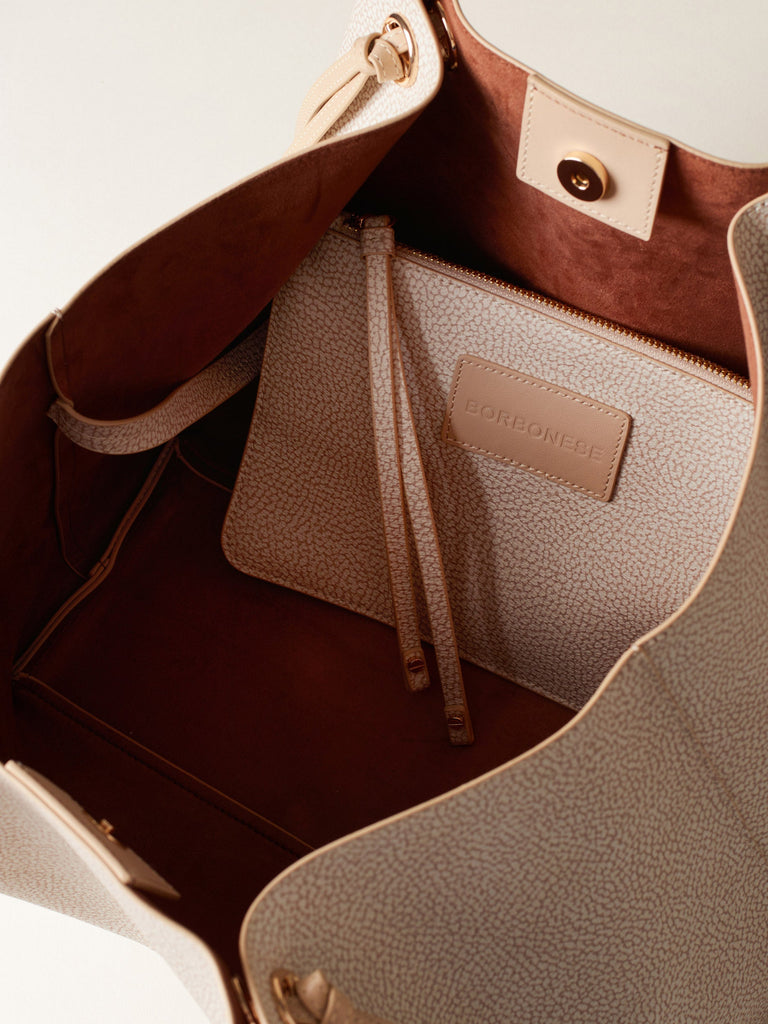 Borbonese 910100560022c75 maree shopper medium_6