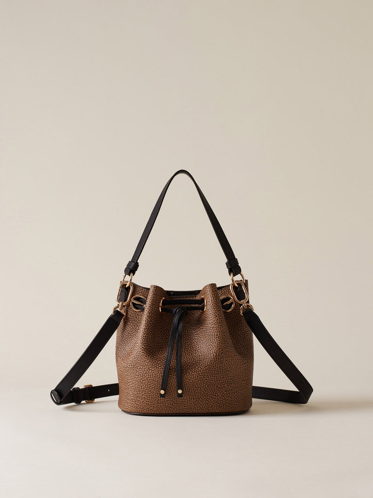 Camoscio Borsa Secchiello Borbonese BORBONESE BORSA SECCHIELLO