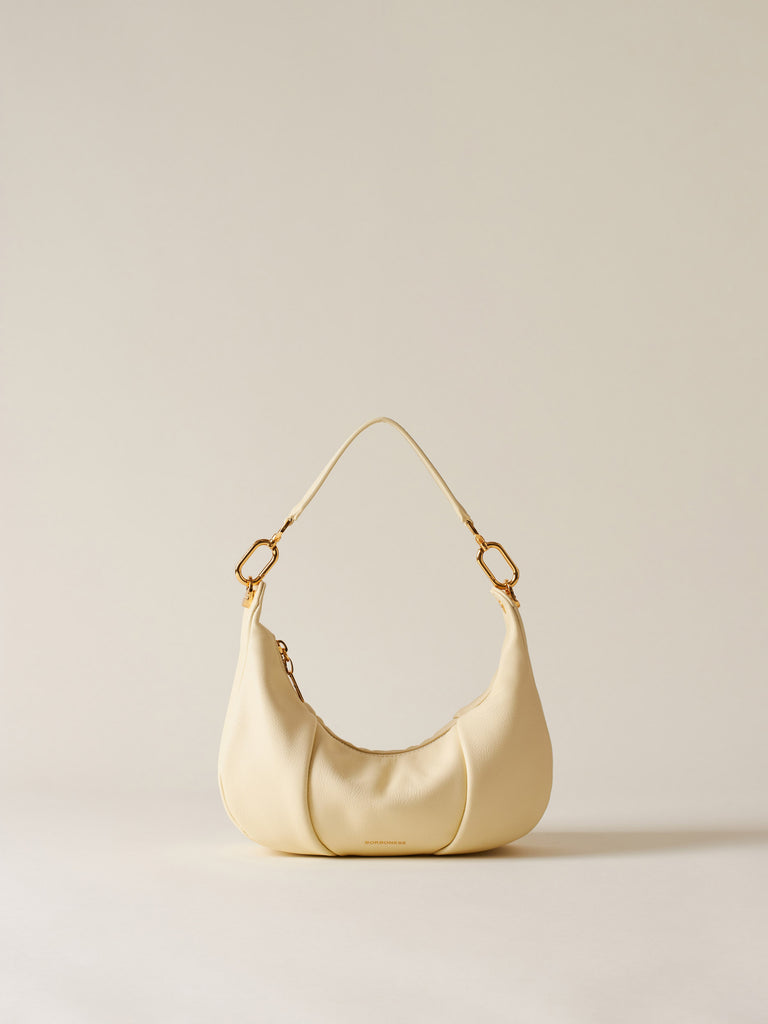 Leather Borbonese Borsa Hobo BLOOM HOBO SMALL - Main Image