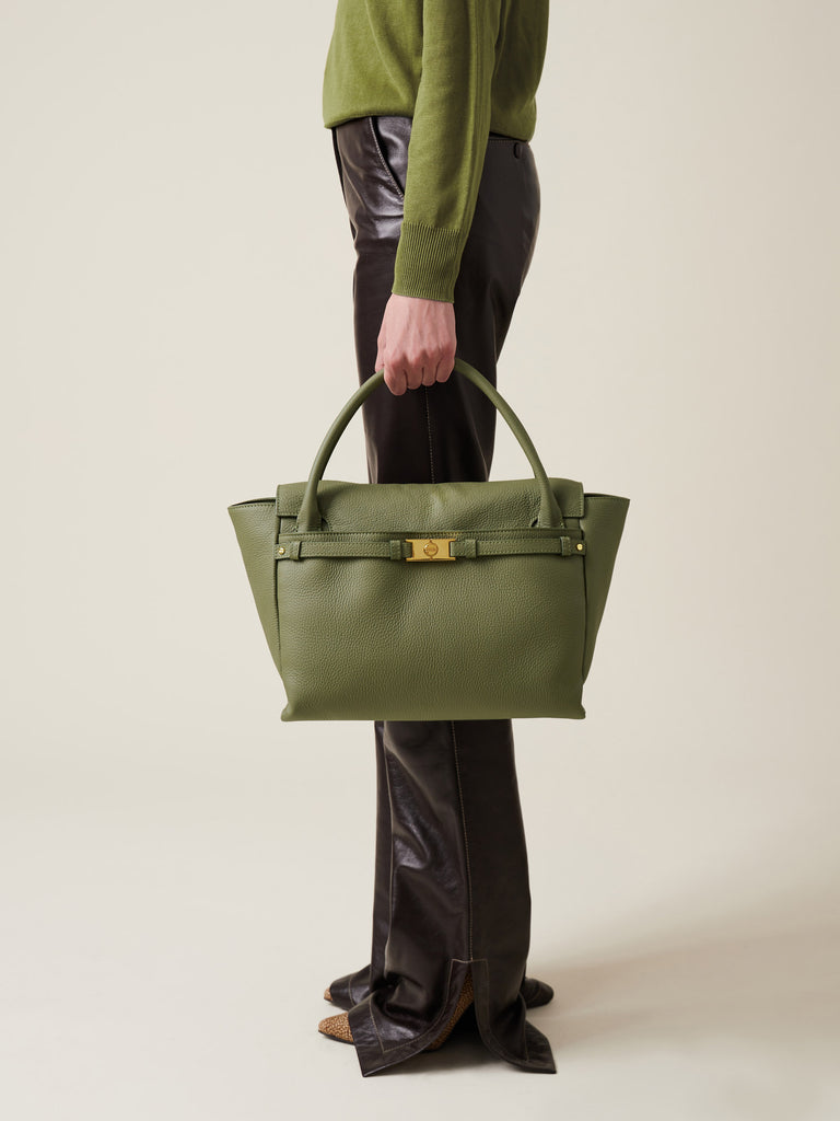 Borsa a mano di Vitello - TORINESE BORSA BAULETTO  MEDIUM - Borbonese