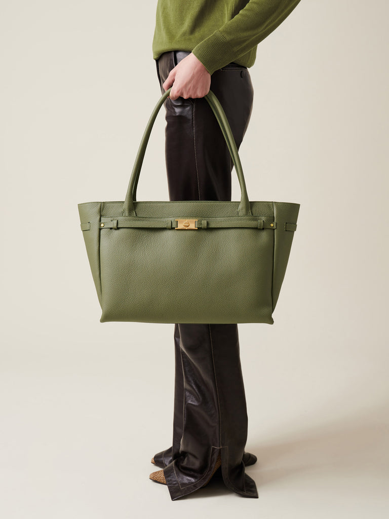 Borsa a spalla di Vitello - TORINESE BORSA SHOPPING LARGE - Borbonese