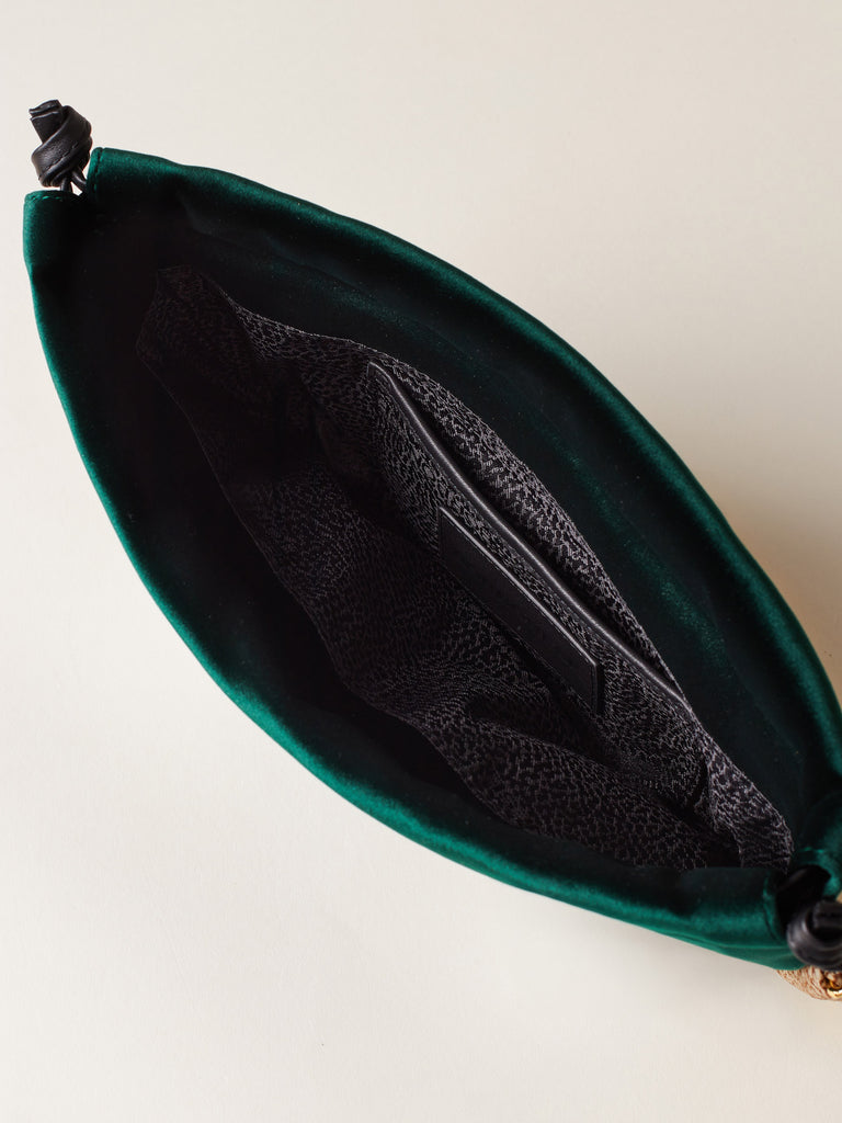 Borsa a spalla in velluto - COQUILLE BORSA MINI - Borbonese
