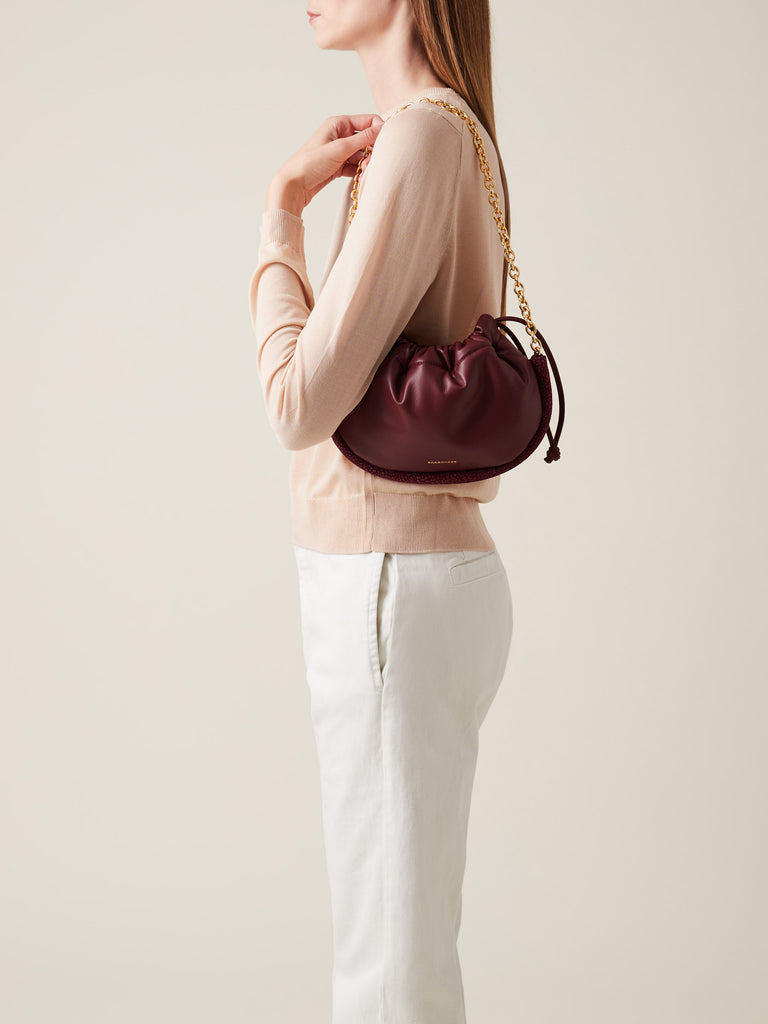 Borsa a spalla di Pelle - COQUILLE BORSA MINI - Borbonese