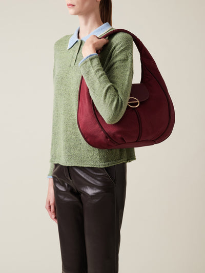 COTTAGE BORSA HOBO SMALL - COTTAGE - Borbonese