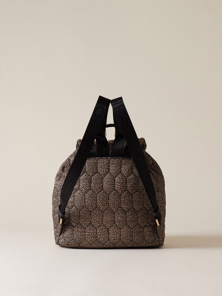 Zaino di Tessuto riciclato OP - HONEY ZAINO MEDIUM - Borbonese