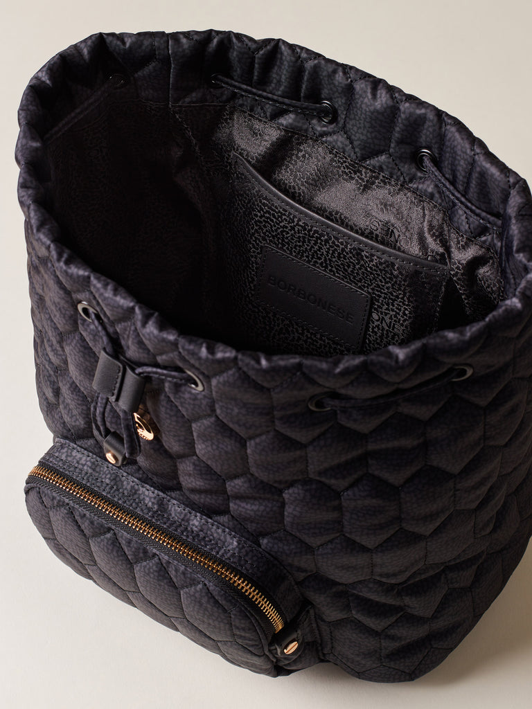 Zaino di Tessuto riciclato OP - HONEY ZAINO MEDIUM - Borbonese