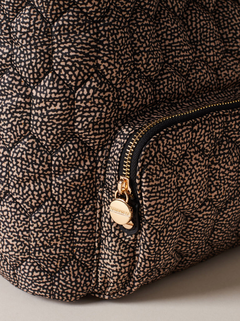 Borsa a spalla di tessuto riciclato OP - HONEY SECCHIELLO MEDIUM - Borbonese