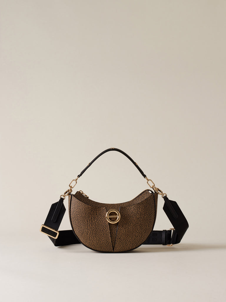 Tracolla di Tela rivestita OP - TULIP BORSA CROSS OVER SMALL - Borbonese