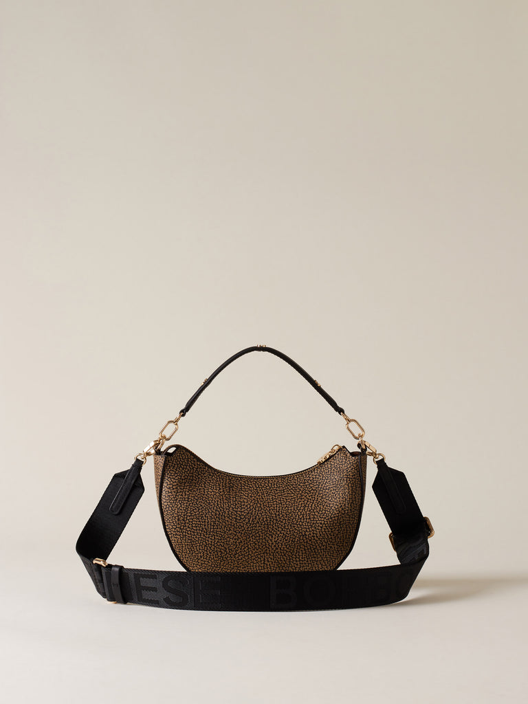Tracolla di Tela rivestita OP - TULIP BORSA CROSS OVER SMALL - Borbonese