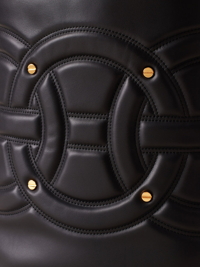 Borsa a spalla di Pelle - RONDO' BORSA SECCHIELLO MEDIUM - Borbonese