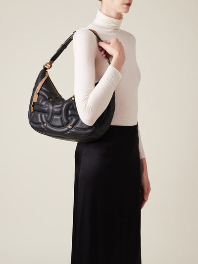 RONDO' BORSA HOBO MEDIUM - Borse Hobo - Borbonese