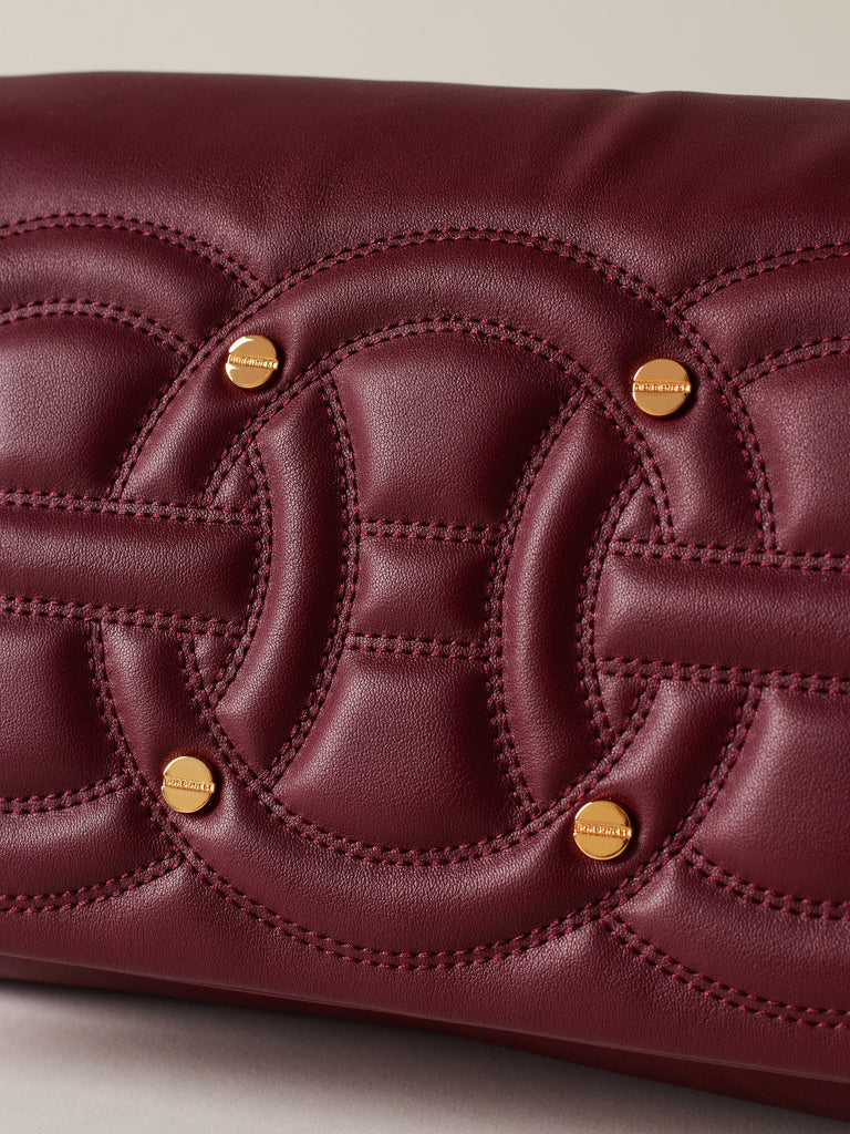 Borsa a tracolla di pelle - RONDO' BORSA CROSS OVER SMALL - Borbonese
