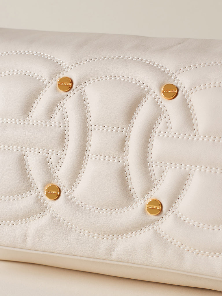 Leather Crossbody Bag - RONDO’ SMALL CROSSBODY BAG - Borbonese