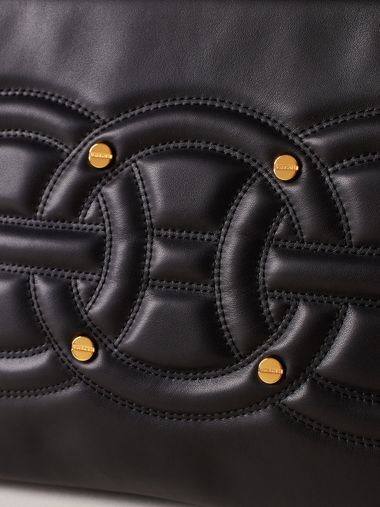 Borsa a tracolla di pelle - RONDO' BORSA CROSS OVER TRIFOLDER MEDIUM - Borbonese