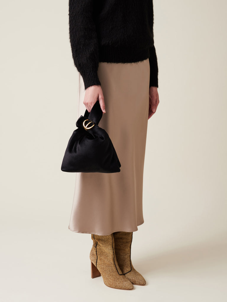 Borsa a mano di velluto - TWINNIE MINI BAG - Borbonese