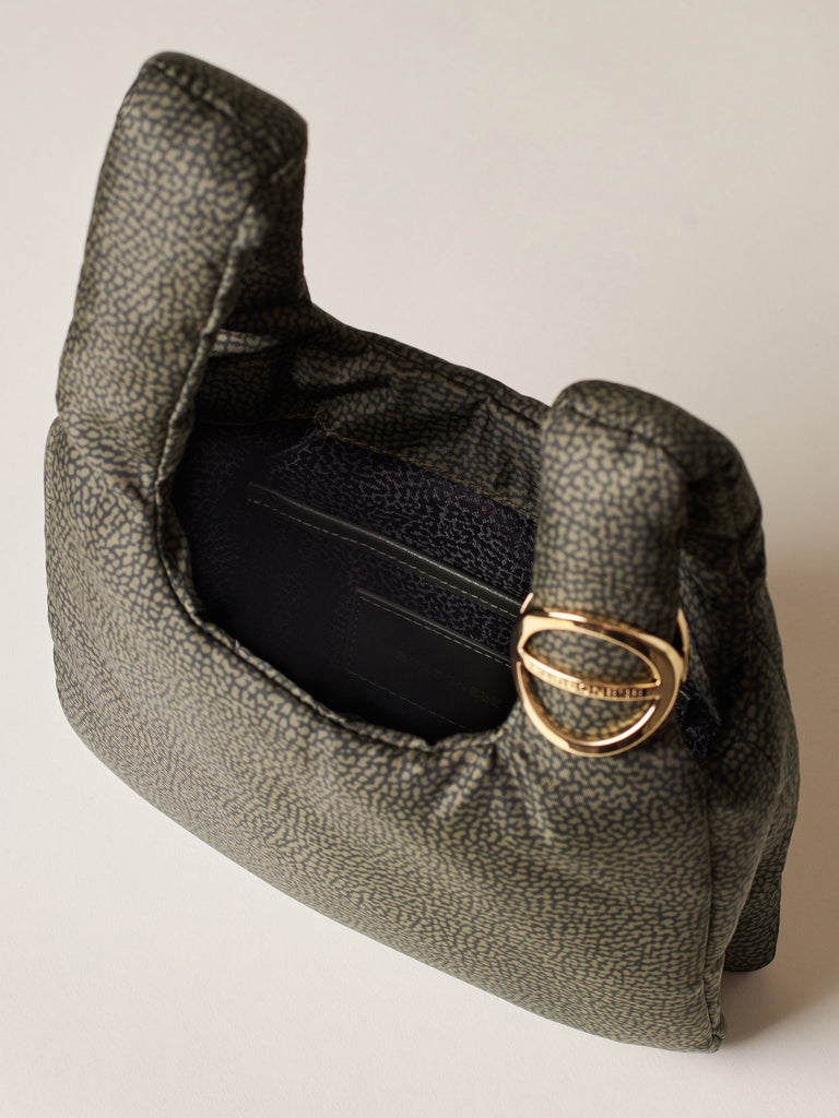 Borsa a mano di tessuto riciclato OP - TWINNIE MINI BAG - Borbonese