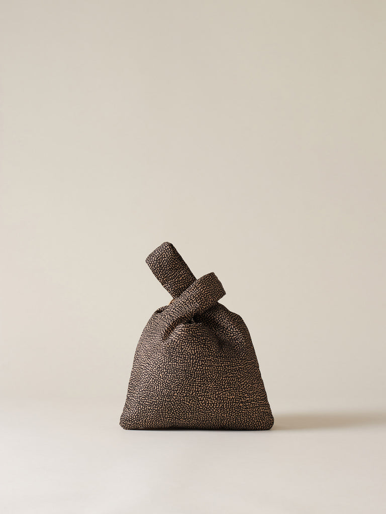 Borsa a mano di tessuto riciclato OP - TWINNIE MINI BAG - Borbonese