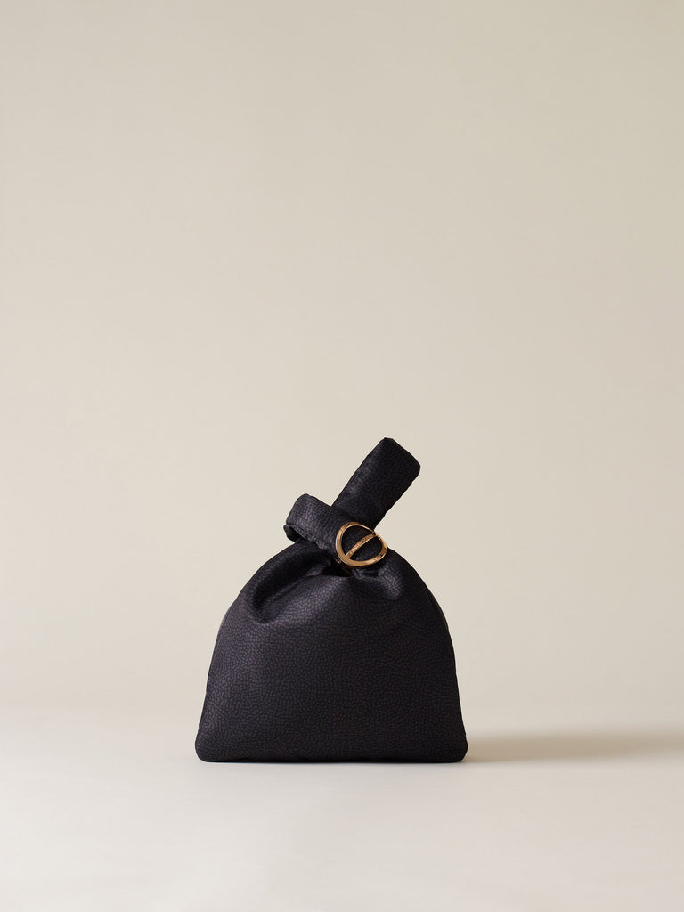 Borsa a mano di tessuto riciclato OP - TWINNIE MINI BAG - Borbonese