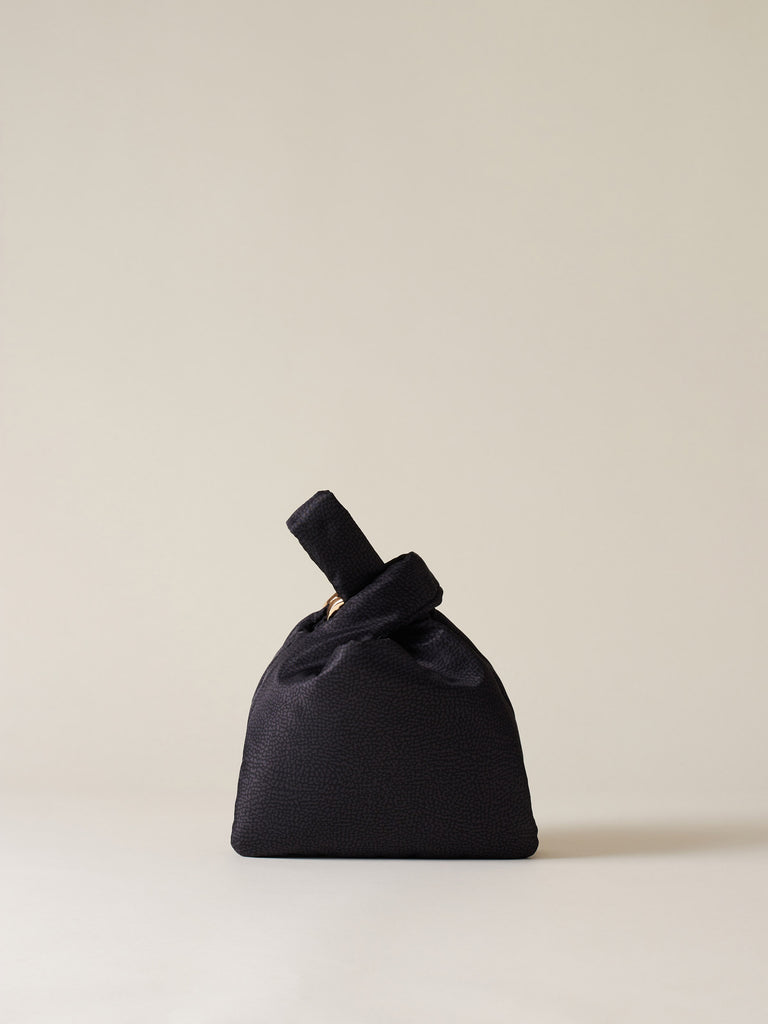 Borsa a mano di tessuto riciclato OP - TWINNIE MINI BAG - Borbonese