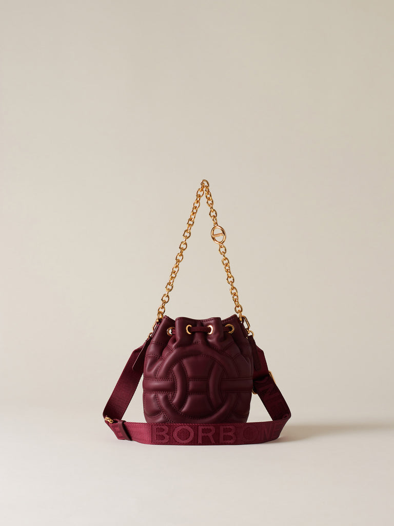 Borsa a mano di Pelle - RONDO' BORSA SECCHIELLO MINI - Borbonese