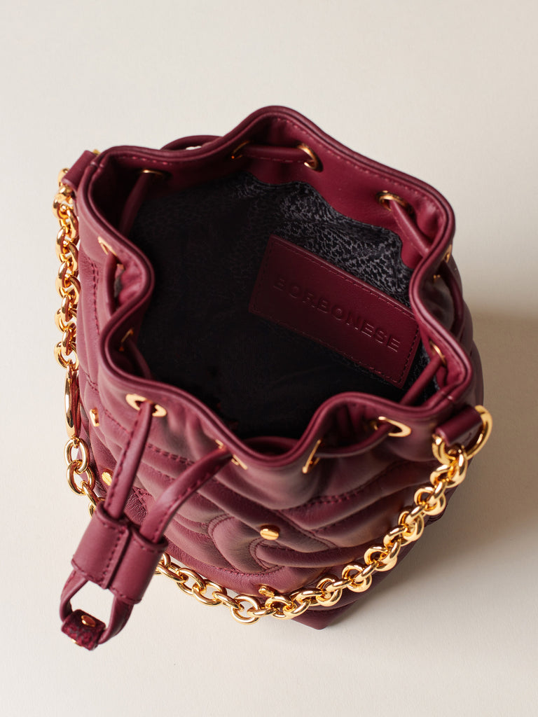 Borsa a mano di Pelle - RONDO' BORSA SECCHIELLO MINI - Borbonese